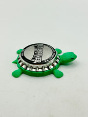 Mad River Brewing - Bottle Cap Magnet Turtle Shell Shocked Art
