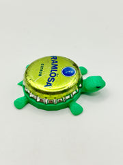 Ramlosa Water (Citrus) - Bottle Cap Magnet Turtle Shell Shocked Art