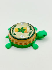Lone Pint Brewery - Bottle Cap Magnet Turtle Shell Shocked Art