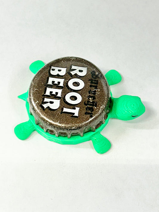 Sprecher Root Beer - Bottle Cap Magnet Turtle