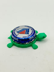 New York Rangers Stanley Cup Champions (1928) - Bottle Cap Magnet Turtle Shell Shocked Art