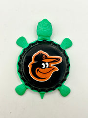 Baltimore Orioles (Bird) - Bottle Cap Magnet Turtle Shell Shocked Art