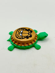 Garfield - Bottle Cap Magnet Turtle Shell Shocked Art