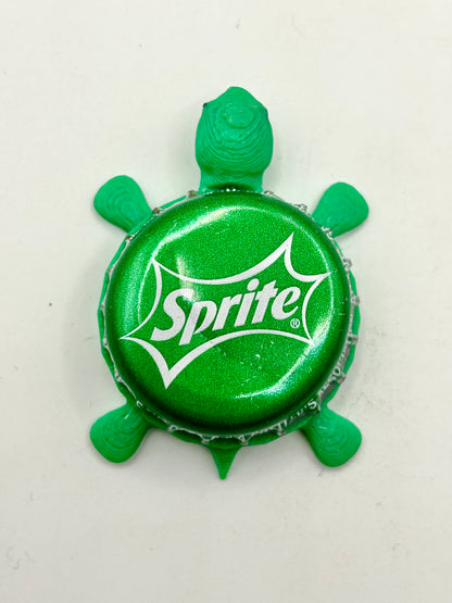 Sprite (Modern) - Bottle Cap Magnet Turtle Shell Shocked Art