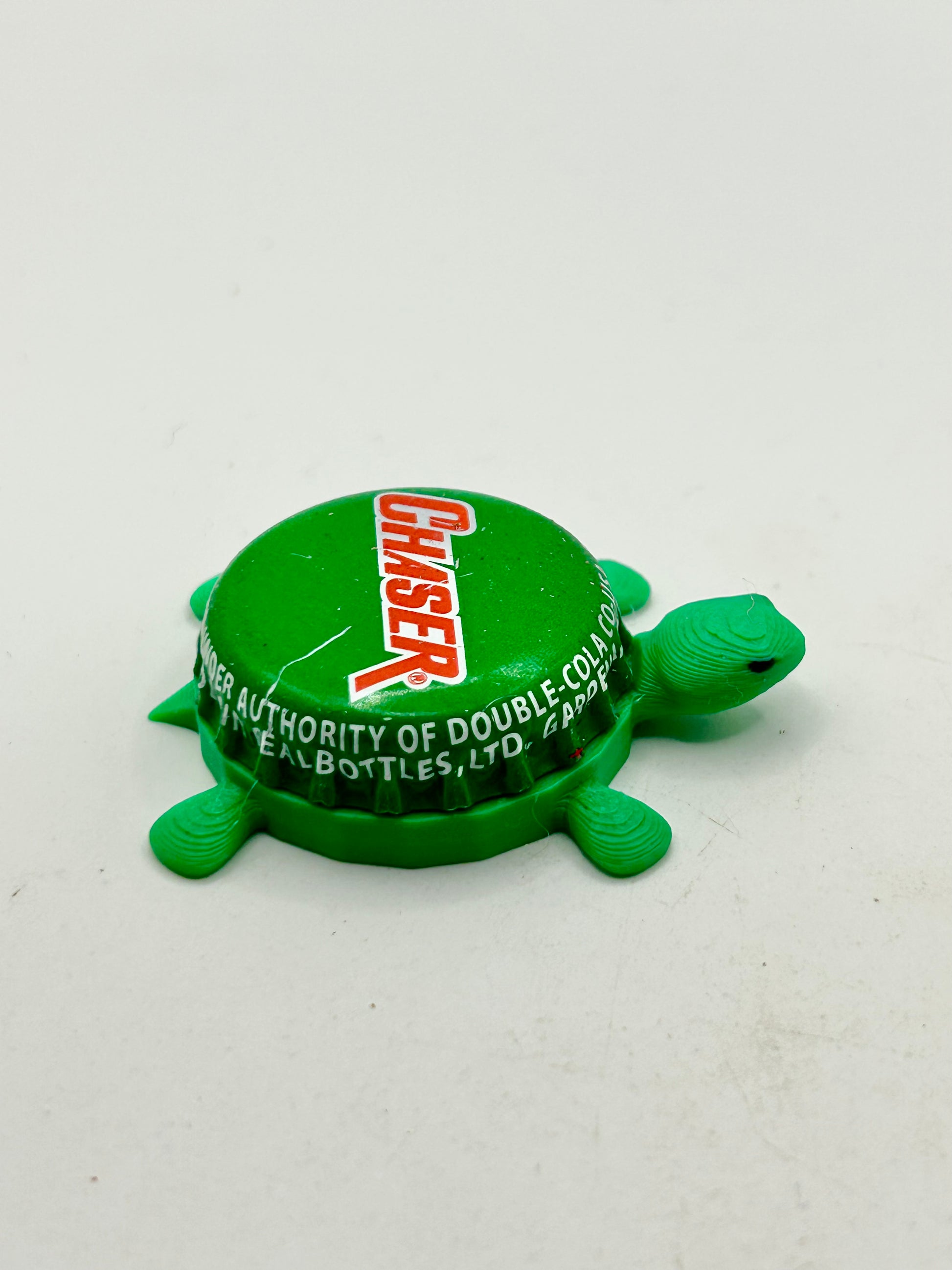 Chaser Soda - Bottle Cap Magnet Turtle Shell Shocked Art
