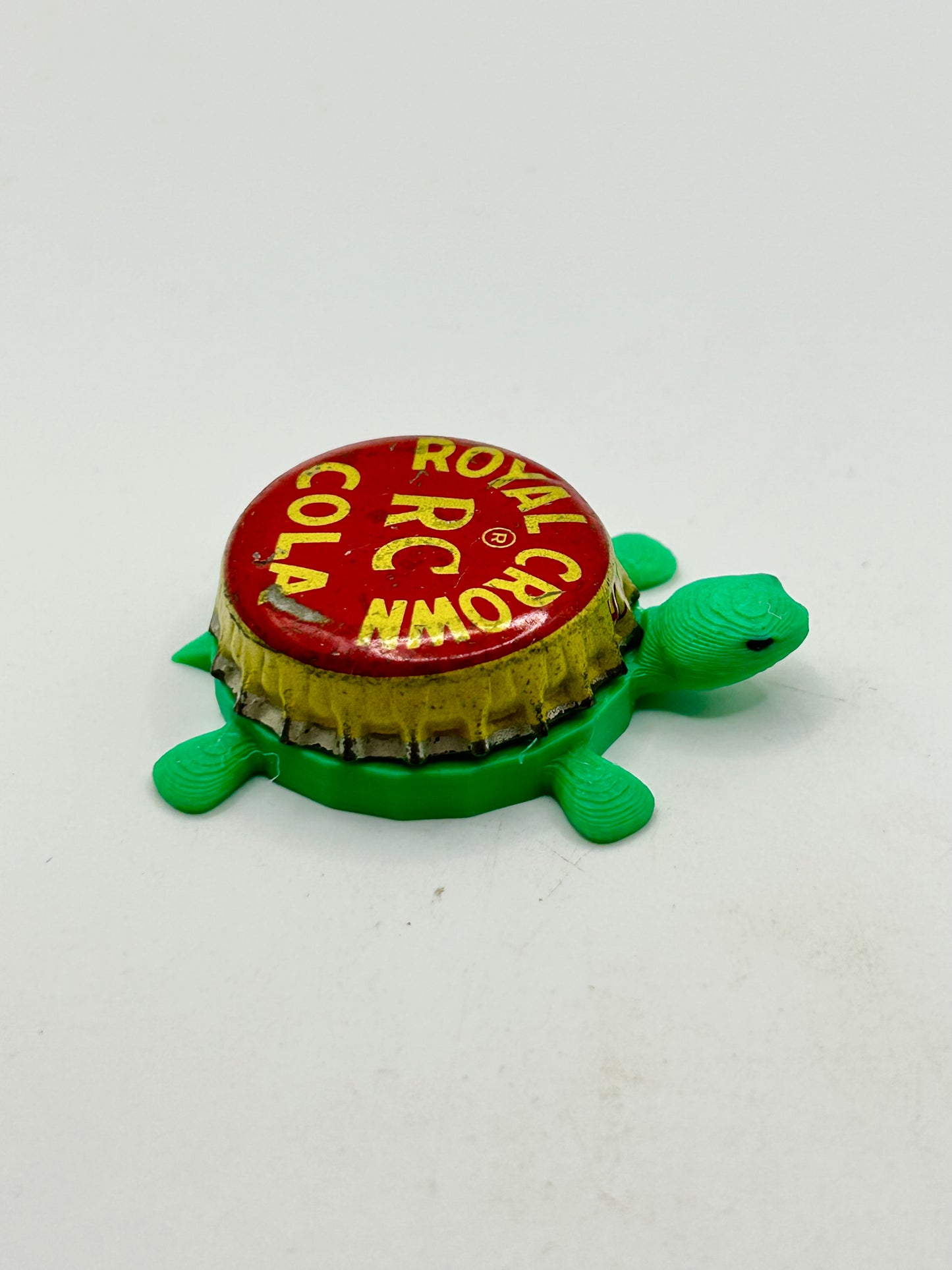 RC Cola (Red - Vintage) - Bottle Cap Magnet Turtle Shell Shocked Art