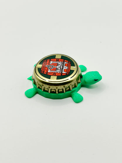 Pilsner Urquell (Barrel Design) - Bottle Cap Magnet Turtle Shell Shocked Art