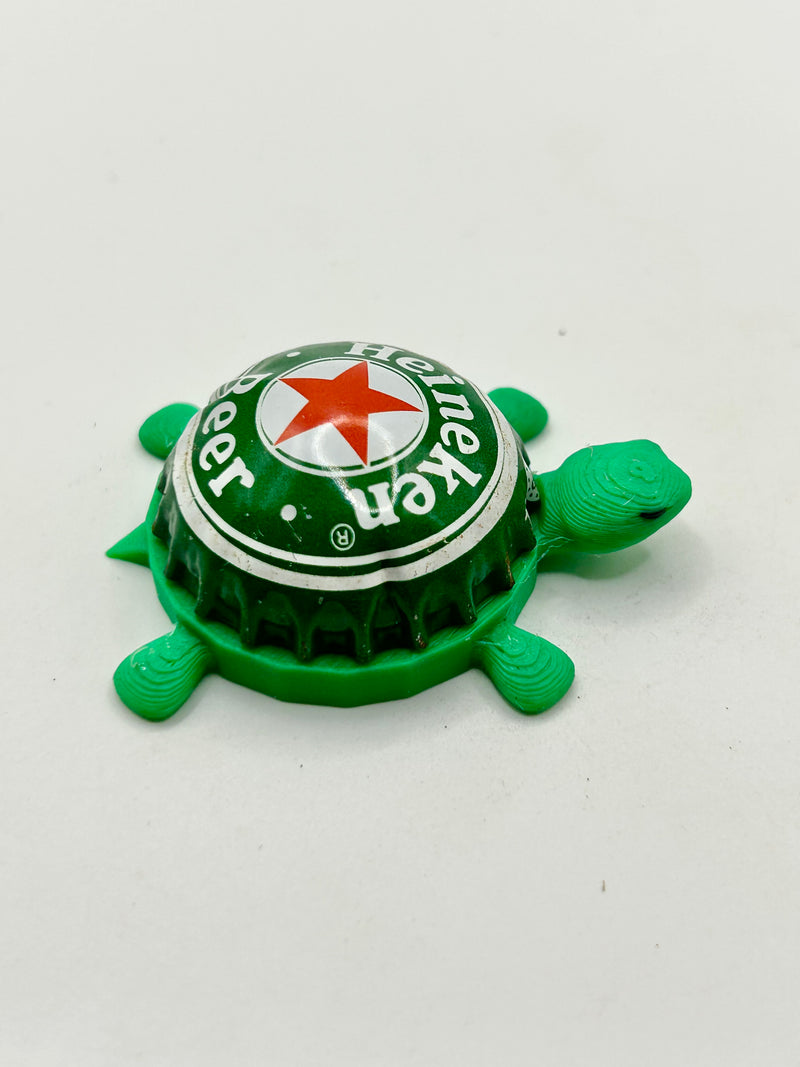 Heineken Original (Dome Shell) - Bottle Cap Magnet Turtle Shell Shocked Art