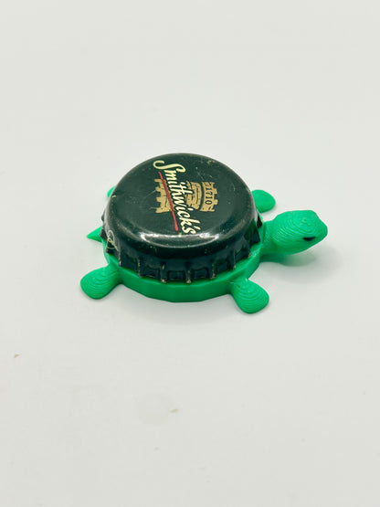 Smithwick’s Beer (Green)  - Bottle Cap Magnet Turtle Shell Shocked Art