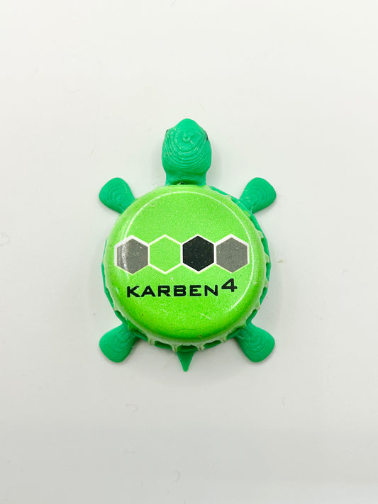 Karben4 Brewing - Bottle Cap Magnet Turtle