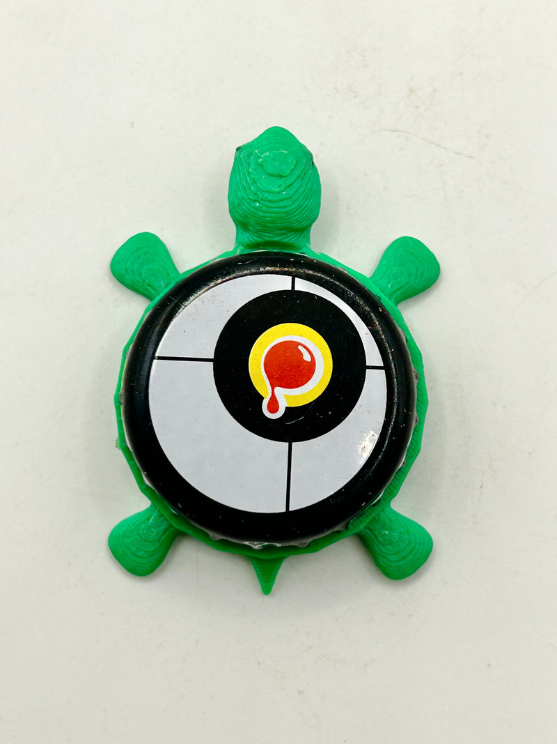 Redbach Beer (White & Black) - Bottle Cap Magnet Turtle Shell Shocked Art