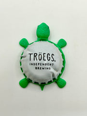 Troegs Beer (Dome Shell) - Bottle Cap Magnet Turtle Shell Shocked Art