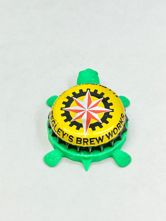 Fegley’s Brew Works - Bottle Cap Magnet Turtle