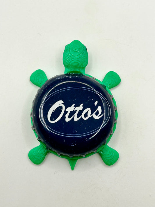 Otto’s Brewery - Bottle Cap Magnet Turtle