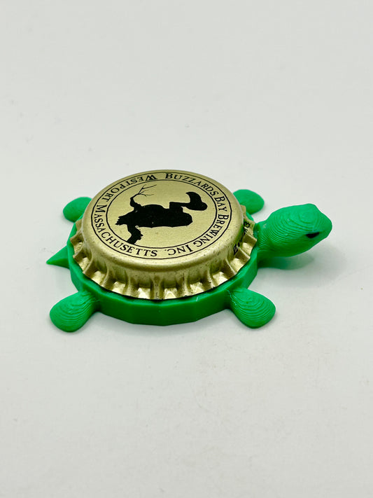 Buzzards Bay Brewing - Bottle Cap Magnet Turtle
