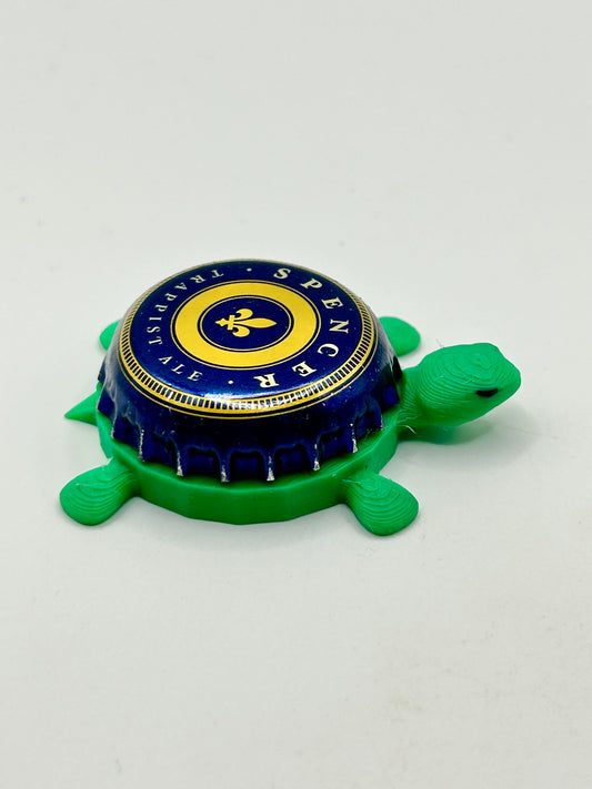 Spencer Trappist Ale - Bottle Cap Magnet Turtle