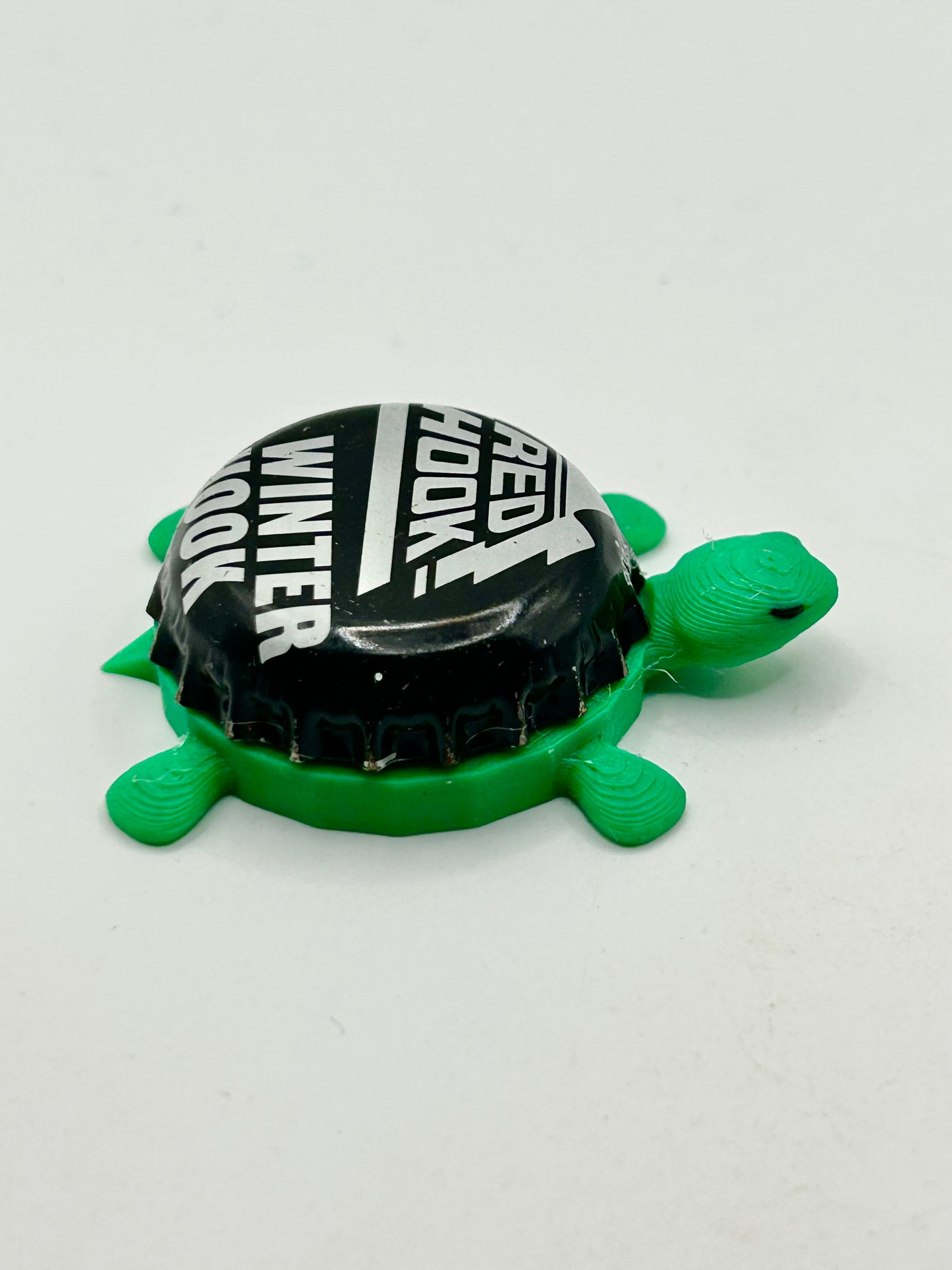 Red Hook Winter Hook - Bottle Cap Magnet Turtle