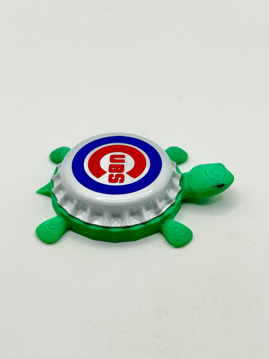 Chicago Cubs - Bottle Cap Magnet Turtle