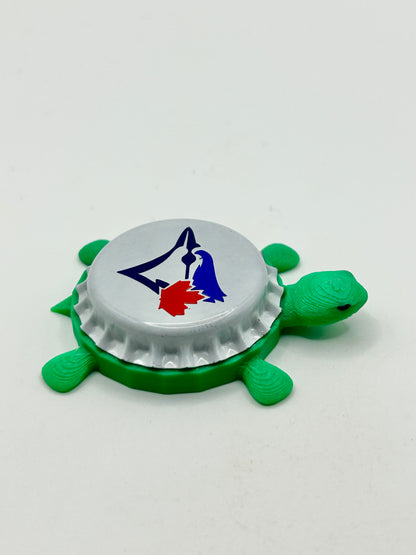 Toronto Blue Jays - Bottle Cap Magnet Turtle Shell Shocked Art