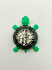 Boulevard Brewing (Cork Cage Cap) - Bottle Cap Magnet Turtle Shell Shocked Art