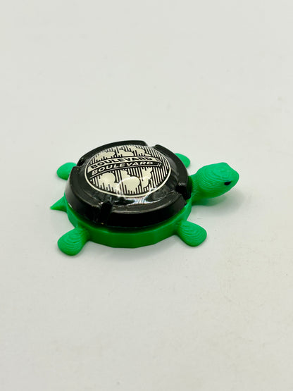 Boulevard Brewing (Cork Cage Cap) - Bottle Cap Magnet Turtle Shell Shocked Art