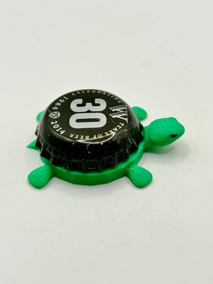 Widmer Brothers Brewing (30 Years) - Bottle Cap Magnet Turtle Shell Shocked Art