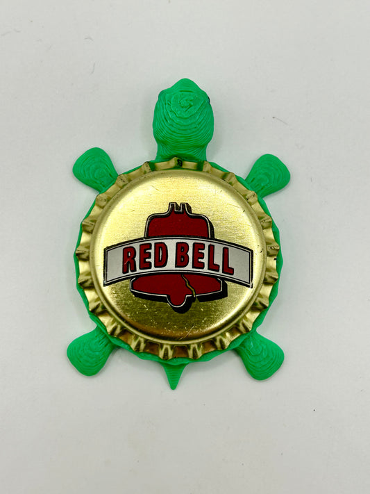Red Bell Brewing - Bottle Cap Magnet Turtle