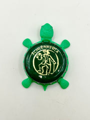 Schlenkerla Beer (Green) - Bottle Cap Magnet Turtle Shell Shocked Art
