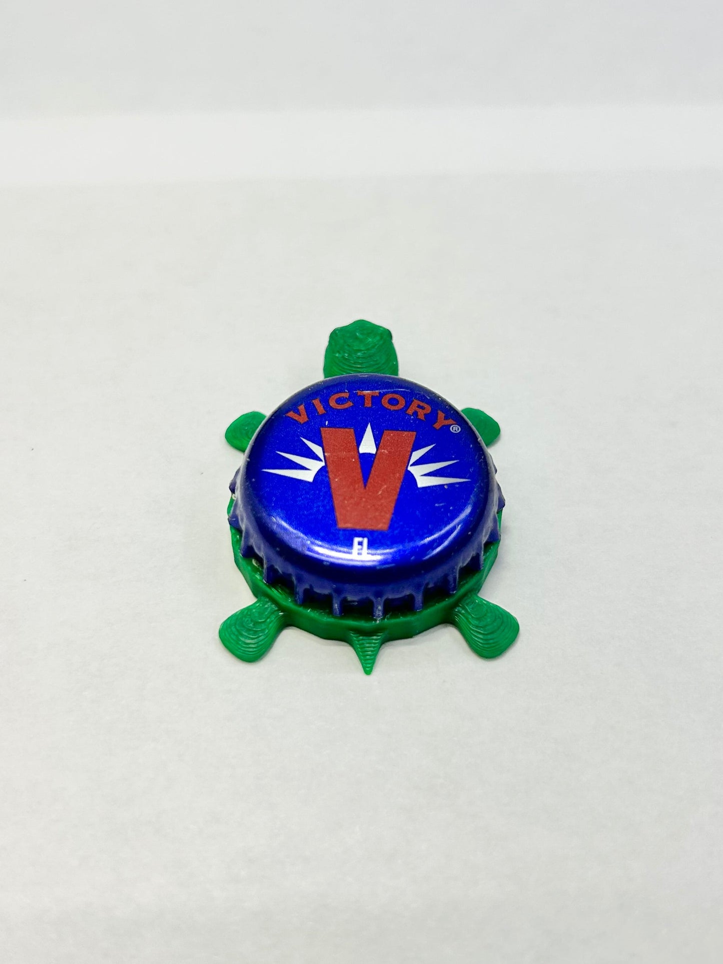 Victory Beer - Bottle Cap Magnet Turtle