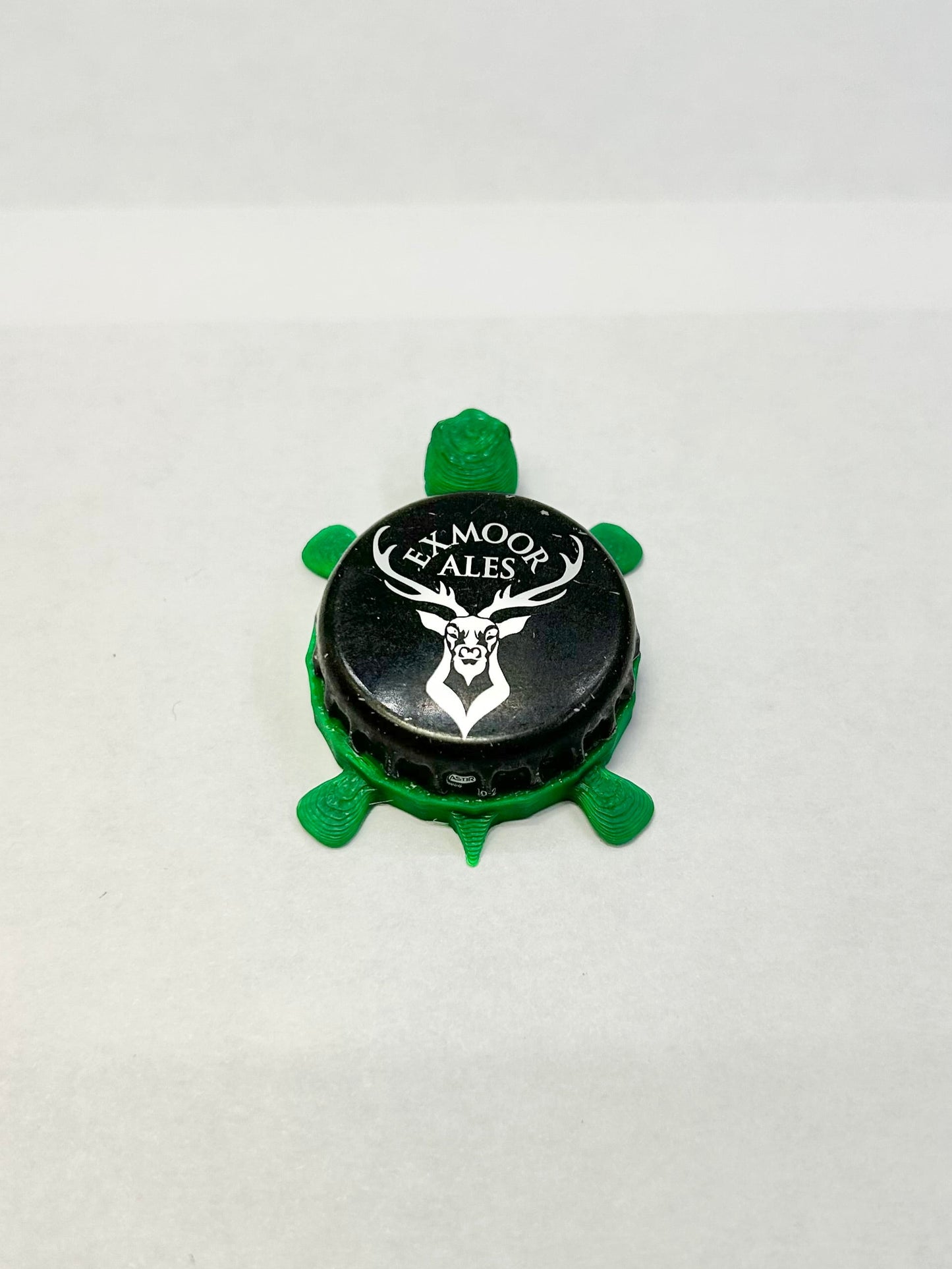 Exmoor Ales - Bottle Cap Magnet Turtle