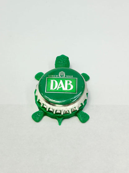 DAB - Bottle Cap Magnet Turtle Shell Shocked Art