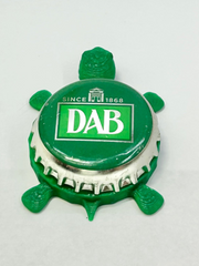 DAB - Bottle Cap Magnet Turtle Shell Shocked Art