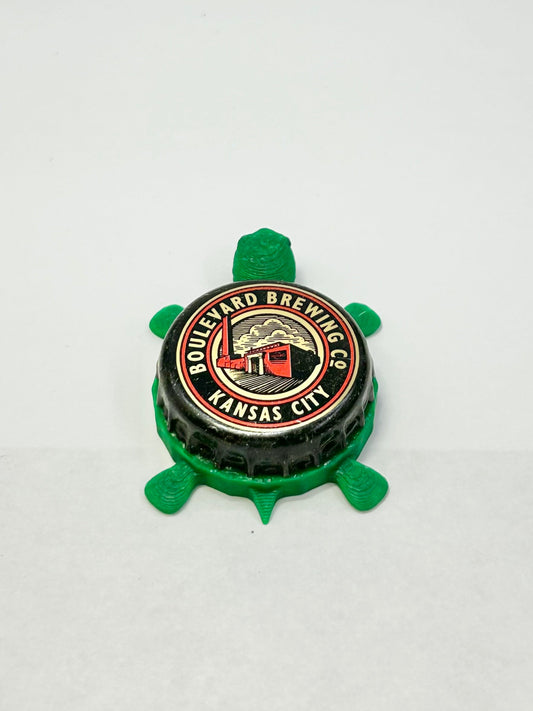 Boulevard Brewing (Kansas City) - Bottle Cap Magnet Turtle