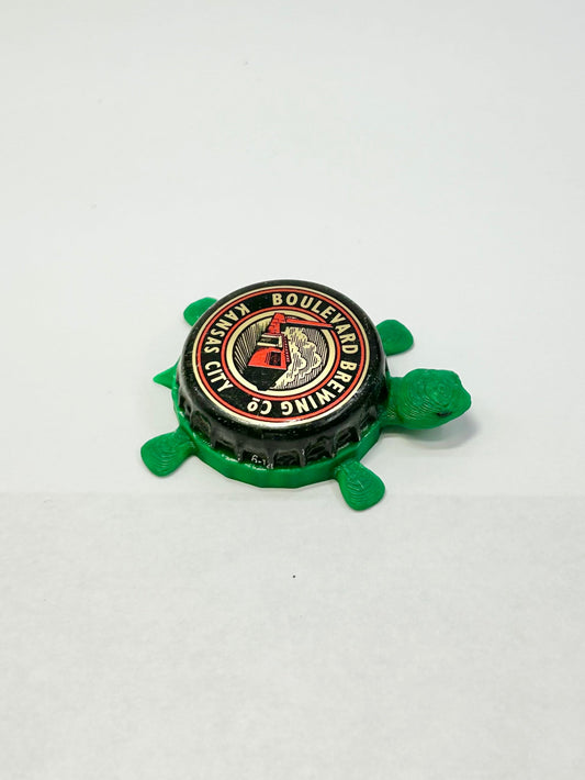 Boulevard Brewing (Kansas City) - Bottle Cap Magnet Turtle