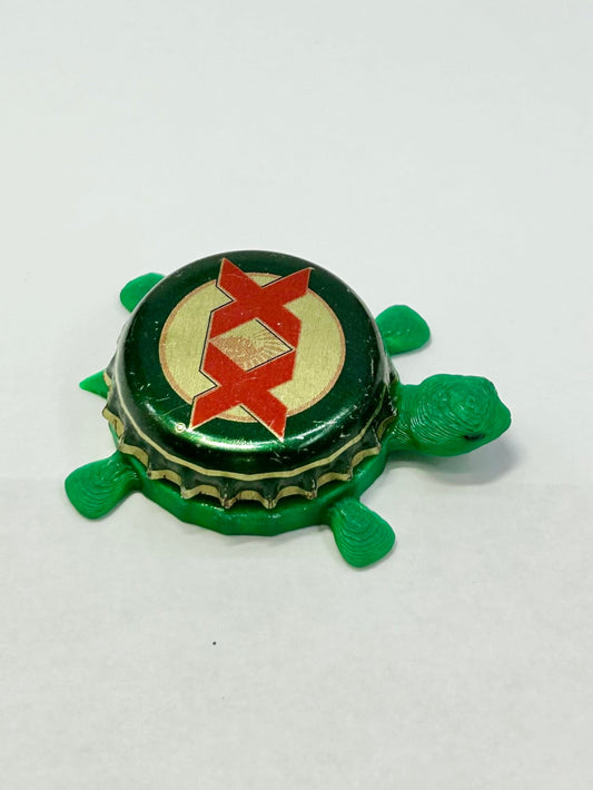 Dos Equis - Bottle Cap Magnet Turtle