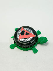 Avery Brewing - Bottle Cap Magnet Turtle Shell Shocked Art