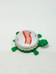 Barons - Bottle Cap Magnet Turtle Shell Shocked Art