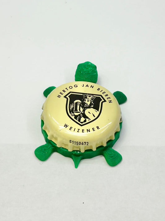 Hertog Jan Bieren Weizener - Bottle Cap Magnet Turtle