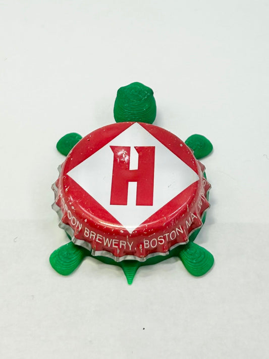 Harpoon Brewery - Bottle Cap Magnet Turtle