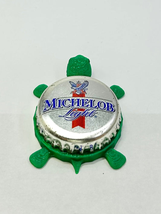 Michelob Light - Bottle Cap Magnet Turtle