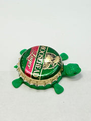 Moosehead Lager (Vintage) - Bottle Cap Magnet Turtle Shell Shocked Art