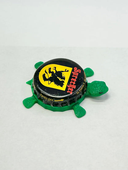 Sprecher - Bottle Cap Magnet Turtle Shell Shocked Art