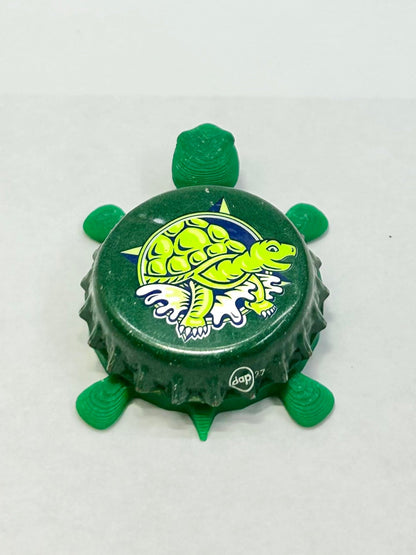 Terrapin Brewing Co. - Bottle Cap Magnet Turtle Shell Shocked Art