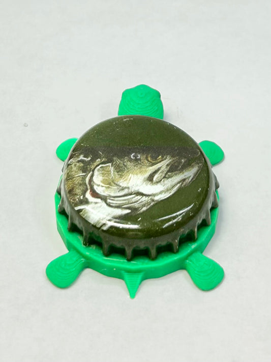 Bell's Two Hearted IPA - Bottle Cap Magnet Turtle
