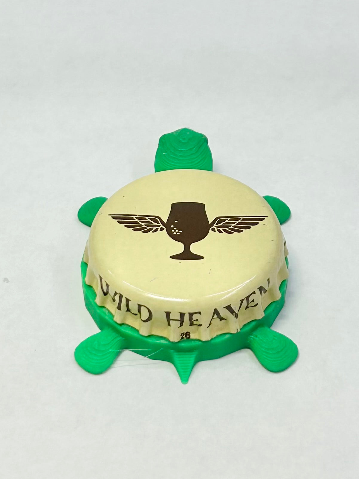 Wild Heaven Craft Beer - Bottle Cap Magnet Turtle – Shell Shocked Art