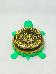 Troegs Beer (Vintage) - Bottle Cap Magnet Turtle Shell Shocked Art