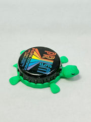 Prism Brewing Co. - Bottle Cap Magnet Turtle Shell Shocked Art