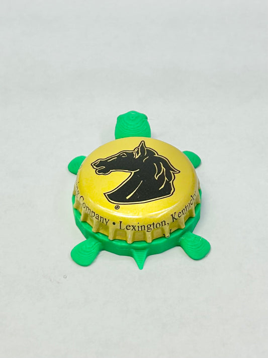 Lexington Brewing Co. (Yellow) - Bottle Cap Magnet Turtle