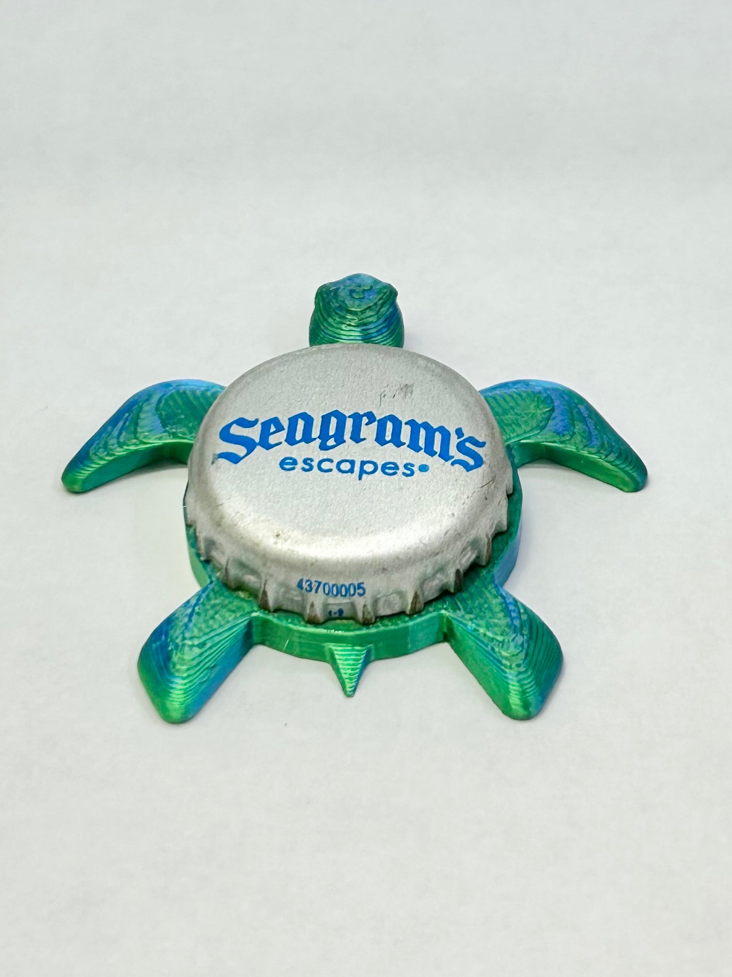 Seagrams Escapes - Sea Turtle Bottle Cap Magnet