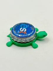 Est Cola (Thailand) - Bottle Cap Magnet Turtle Shell Shocked Art